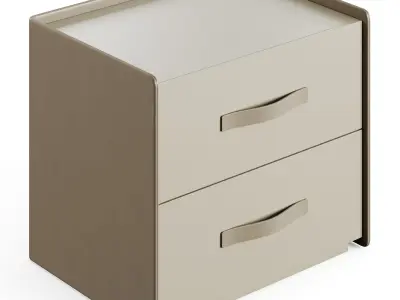 FENDI CASA SOHO BEDSIDE TABLE 3D model