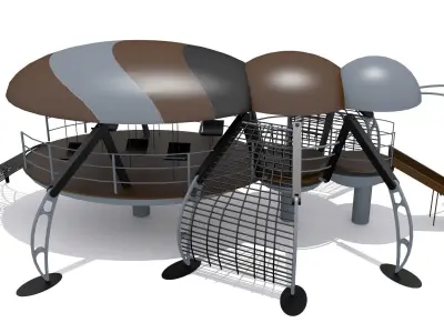 Ant Playground Low-poly 3D model