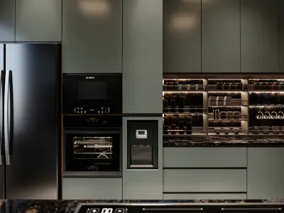 Kitchen Small Design Blender - Fbx  -Obj 3D model