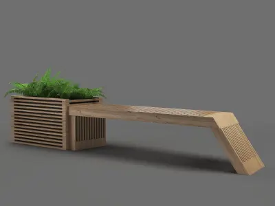 bench602 350 3D model