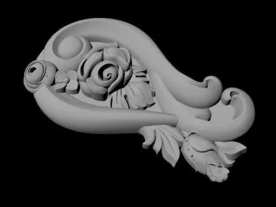 dekor ornament 3D model 109