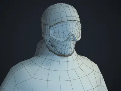  Real-Time Rigged Winter Sports Characters PBR Collection 