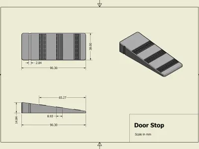 Door Stop Free 3D print model