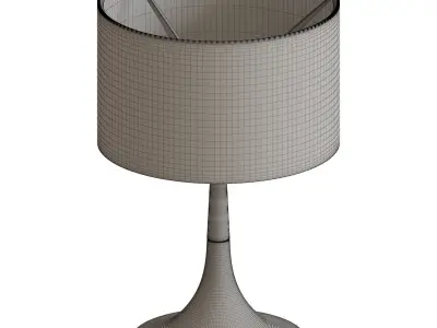 Spun T1 T2 Table Lamp 3D model