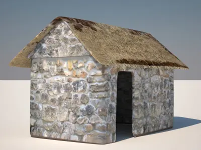 Hut Three 3D model