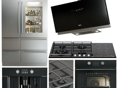 Teka Appliance collection 3D Model Pack