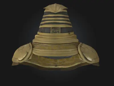 Galactic Conqueror  Armored Sci-Fi Character Model  3D model