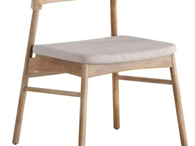 Timons chair light Low-poly 3D model