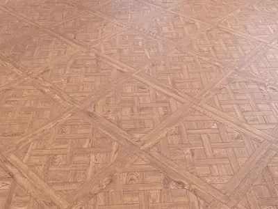 Parquet - Laminate - Wooden floor 2 in 1 Low-poly 3D model 163