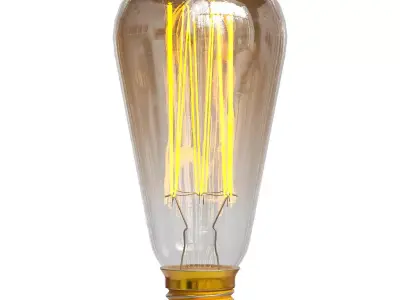Edison Light Bulb 3D model purchase
