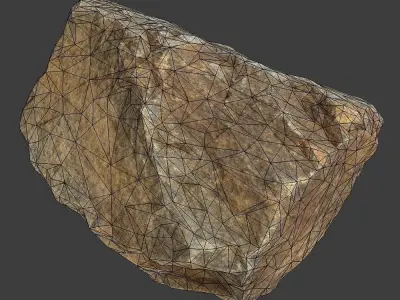 Estelle Stone Low-poly 3D model