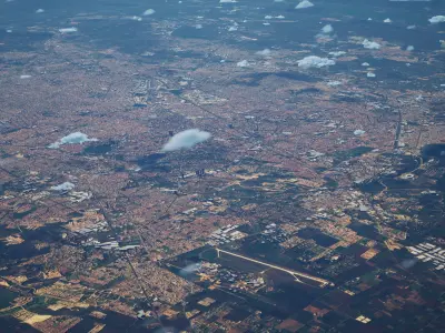 Zapopan Mexico City Landscape 3D Model 3D model