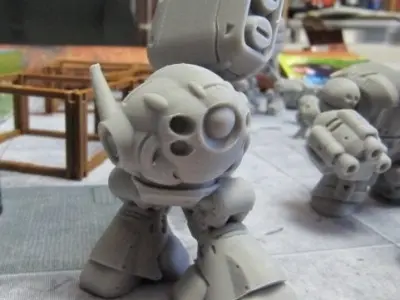 CHIBI-TECH SD - CYCLOPS CORE 3D print model