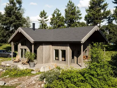 Wooden Cabin 3D Model Modern Architecture IFC SKP OBJ GLB FBX 3D model