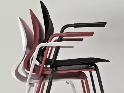 Pikaia 4 Legs 3D model