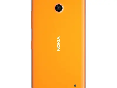 Nokia Lumia 630 Bright Orange 3D model