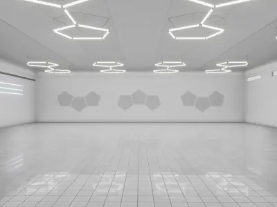 ROOM IN THE STYLE OF SKY-FI 3D 3D Model Pack