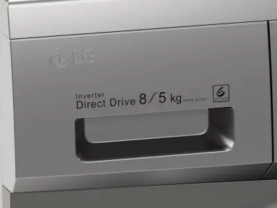 LG Washing machine F4J3TMG5P 3D model
