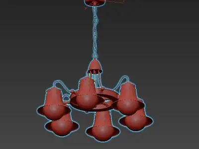 arte lamp a7006lm 6ab 3D model