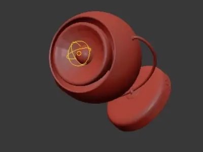 Fabbian BELUGA STEEL 3D model