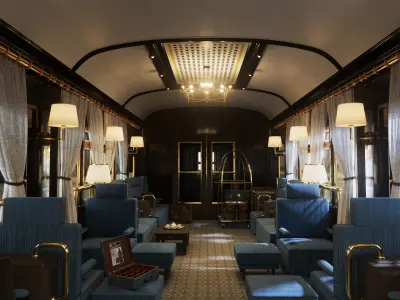  Orient express train - Passenger Seat 