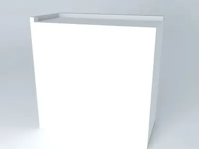 Air with two glass doors Free 3D model