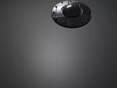 UFO Animation 3D model