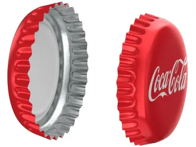 Bottle Caps Collection 3D model