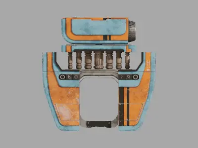 Osha Pip Droid - Star Wars Acolyte 3D model