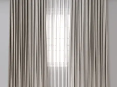 Curtain 5 3D model