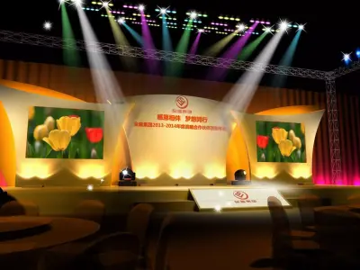 Carnival stage 40 3D model