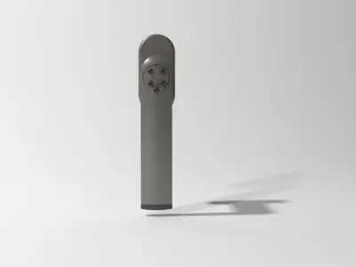 Door Handle with number pad 3D model