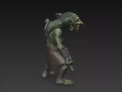 figura de fantasia duende  3D print model