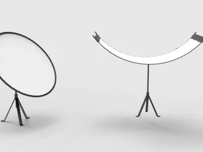 Light Reflector 3D model