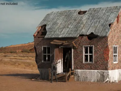  Zombie Chasing Survivor Woman 