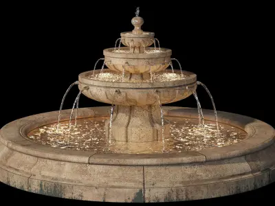 Fountain  20 3D model
