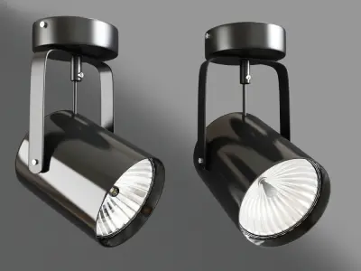 Edit Fletch Single Spotlight 3D model