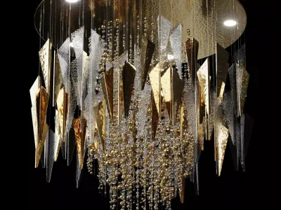 Chandelier Sans souci 3D model