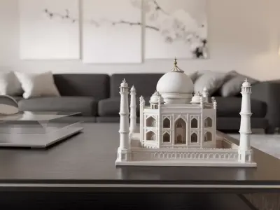 Taj mahal 3D print model