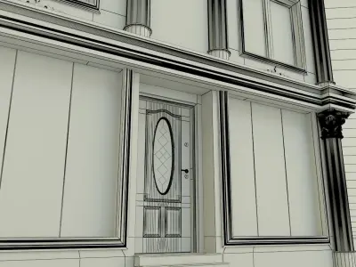 building 582 classic 3D model