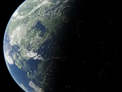 Planet Alderaa Koref 12K 3D model