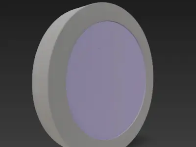 LED Panel Light 3D model