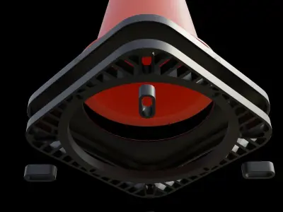 Traffic Cone 3D model