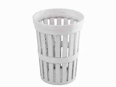 Street Trash Can 01 Low-poly 3D model