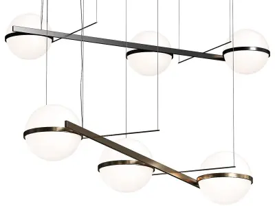 Vibia Palma 3735 Pendant Lamp 3D model