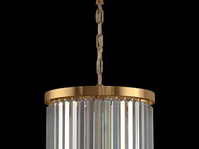 Cuaulans Modern Crystal Chandelier 3D model