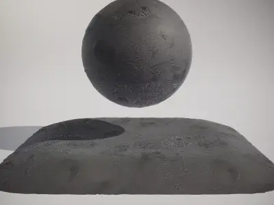 HQ PBR Textures Set Asphalt Rough Texture