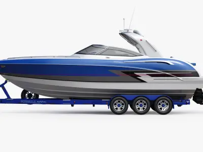  Formula 350 FX CBR Luxury Sport Boat and Trailer Phoenix 