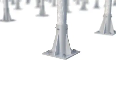 Traffic signs EU 3D model