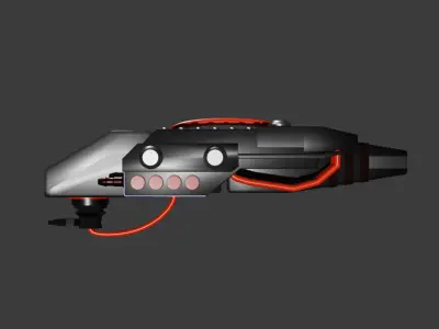 Wasp Mining Spaceship 3D model